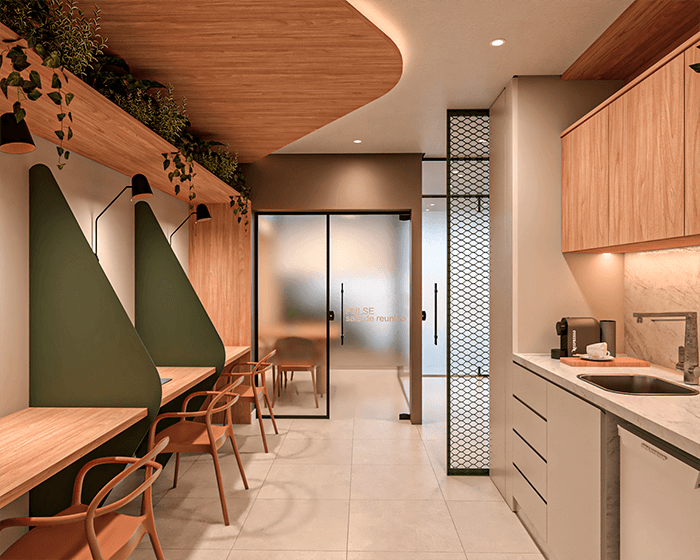 Edifício Pulse 360 Coworking Construtora Privilège